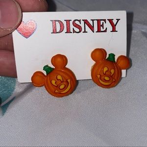 Mickey Mouse pumpkin earrings